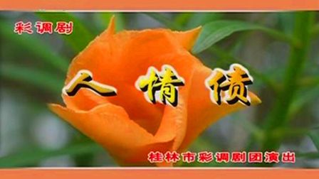 彩调剧《人情债》朱明贤 唐丽英下载