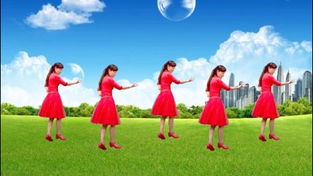 玫香广场舞原创抒情32步《天在下雨我在想你