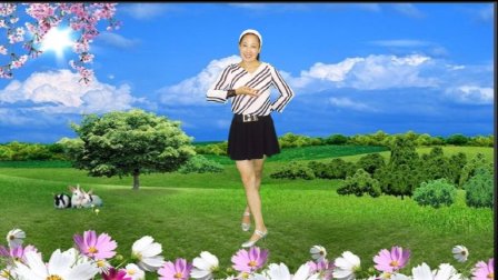 教学原创水兵舞《水蓝蓝》 附教学