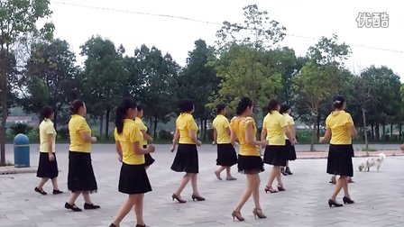 穿心村文雯广场舞《爱的思念》高清
