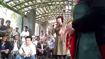 推剧《游春》淮南地方戏