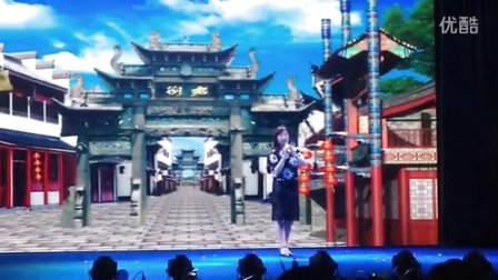 微电影开机王少媛现场唱曲助威