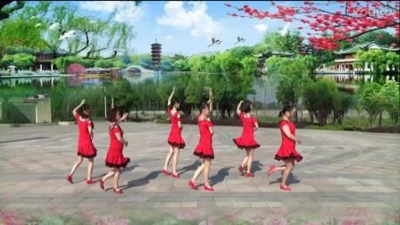 广场舞教学《爱情天堂》高清