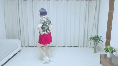 莲芳姐广场舞《美丽的遇见》水兵舞16步编舞