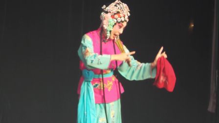 上党梆子《表花》张晶表演唱 在长治县荫城2