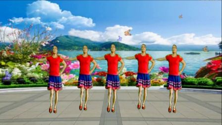 凤之韵广场舞《火恋》编舞玫香 演示 制作 
