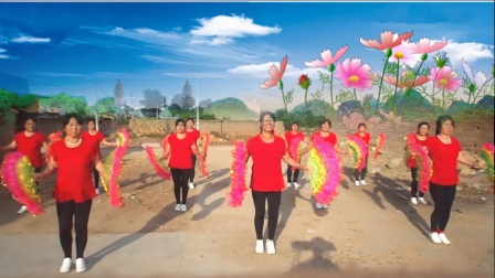 榆林广场舞《吉祥中国年》 领舞 李开心