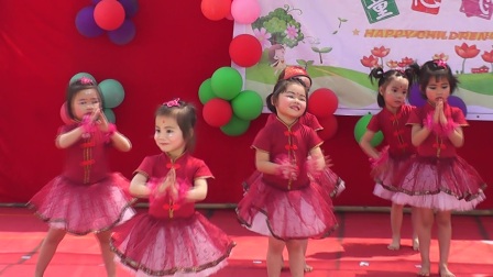 通明幼儿园2017最新幼儿舞蹈  中2班 《宝贝