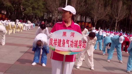 北安公园健身气功八段锦