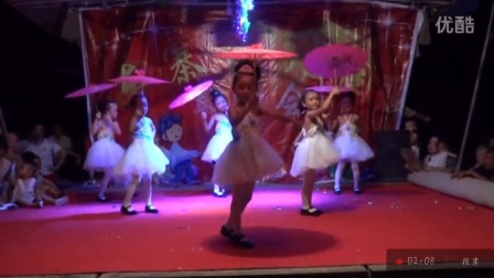 车寨幼儿园幼儿舞蹈《烟花三月下扬州》