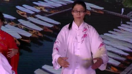 健身气功组合展示易筋经 五禽戏 六字诀 八