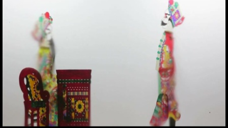 天门皮影戏《三请樊梨花》3