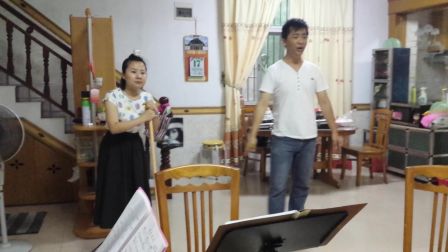 戏迷自娱自乐 海丰白字地方戏曲