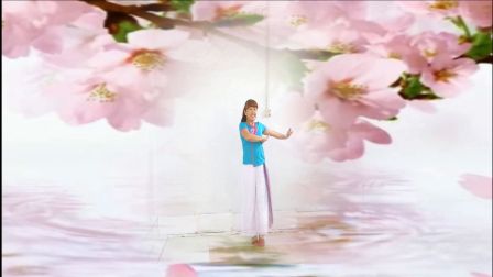 曹庄香英广场舞《语花蝶》编舞陈敏演示玲珑