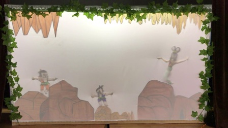 皮影戏葫芦兄弟表演