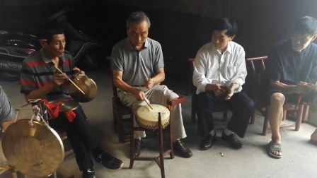 围鼓队演奏班鼓开台（夹鈔）司鼓鲁先禧