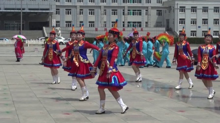 敖汉旗妇联2017广场舞