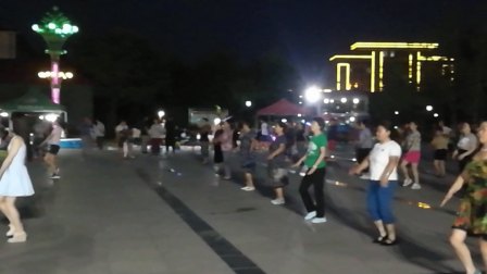 高阳县人民公园夜间广场舞下载