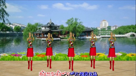 广场舞《想西藏》编舞浦公英演示玲玲
