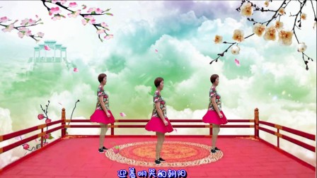 利民村杨巷广场舞水兵舞《吉祥》