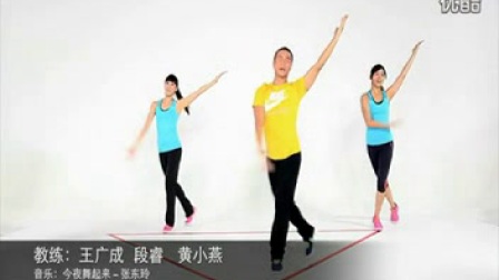 广场舞《今夜舞起来》动作分解教学标清