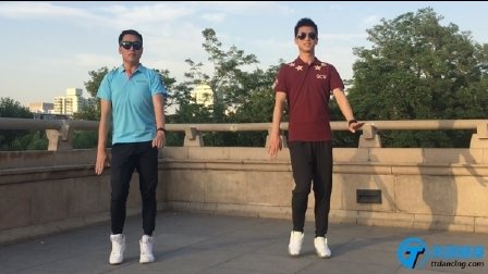 《站在草原望北京》健身舞实景分解