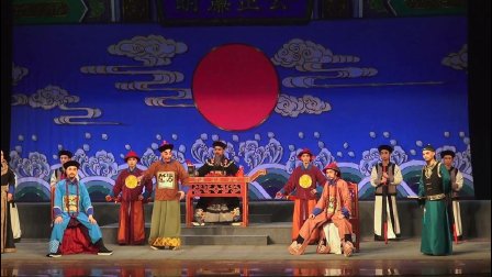 粤剧《番薯县令》第六场会审制胜