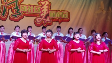 砲台居委潮剧活动中心票友演唱《千百年潮曲