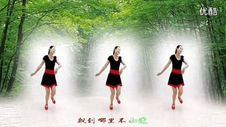 金灿灿广场舞《小路》附背面演示