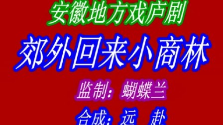 庐剧《商林游春》带字幕