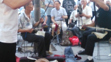 和谐曲剧团演唱张老师