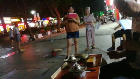 步行街唱闽剧活动
