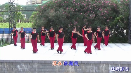 学跳春英广场舞《最美的情缘》高清