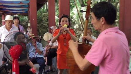 中山公园越剧西湖山水 金雨演唱