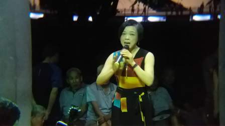 诸暨越剧浣纱桥头戏曲亭越剧联唱