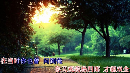 曲剧《四郎探母》我一见公主翻了脸  伴奏