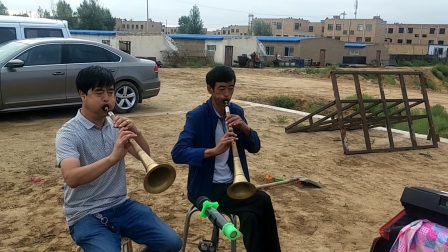 陕北定边程保恩大唢呐甲调大摆队