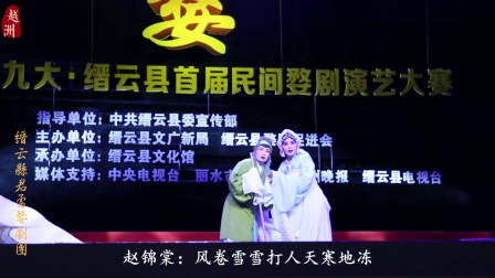 婺剧 朱砂痣《凄苦婆媳》缙云县君勇婺剧团