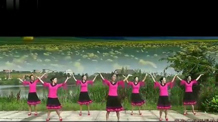 花开等你来《春英广场舞》花楼恋歌广场舞16