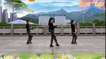 吉美广场舞《爱的翅膀》背面
