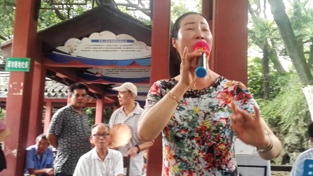 小蔡中山公园甬剧演唱