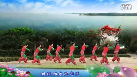 春英广场舞《姑娘嫁给我吧》正背面演示与动