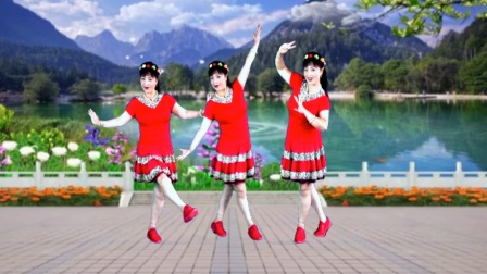 最新吕芳广场舞《老妹你真美》正背面及分解