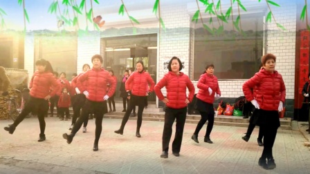2018最新广场舞《一吻红尘》任丘西黄垒舞蹈