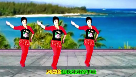 吕芳广场舞《DJ纤夫的爱》正背面加分解动作