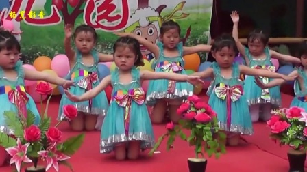 蓝天幼儿园庆六一表演幼儿舞蹈同步字幕