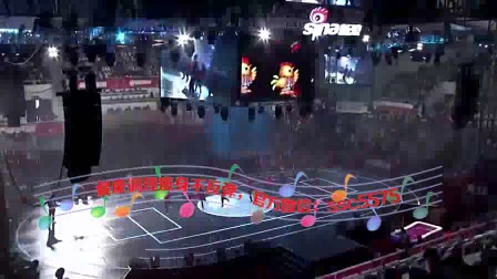 王广成率天团健身空降新浪年会 健身操广场