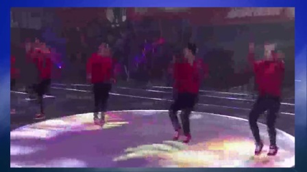 王广成空降年会广场舞现场