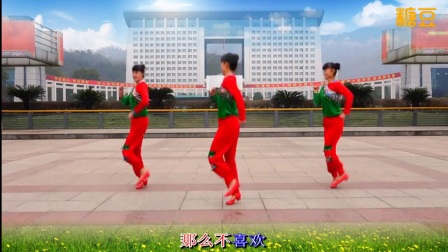 吉美广场舞 新龙船调 背面