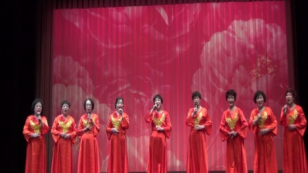 老龙头评剧团演出评剧联唱